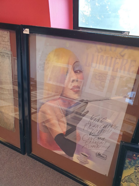 'Gale Lumiere' signed colour drawing in frame, 120...