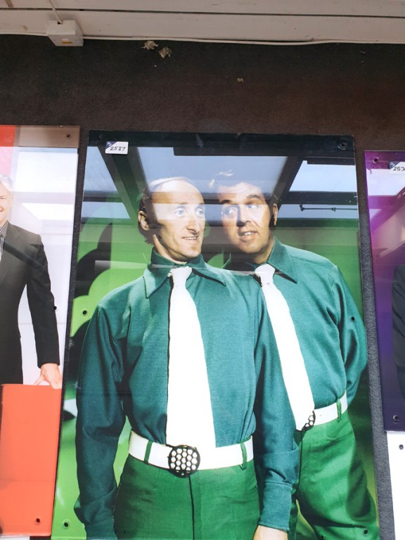 'BBC Wales Drama' colour photograph, perspex front...