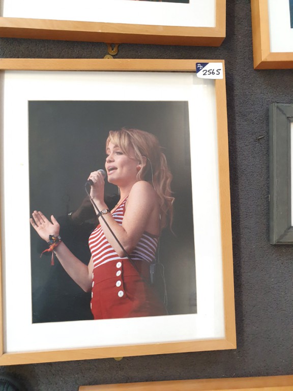 'Duffy' colour framed photograph, 520x420mm approx