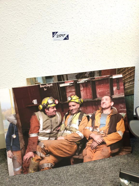 3x various colour mining photographs