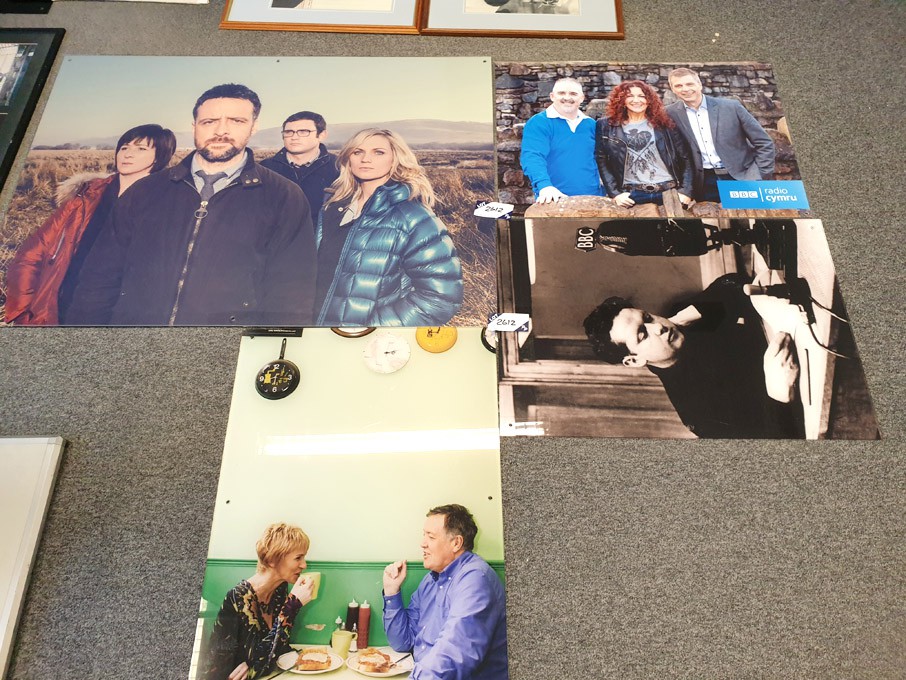4x various BBC radio / TV etc colour prints