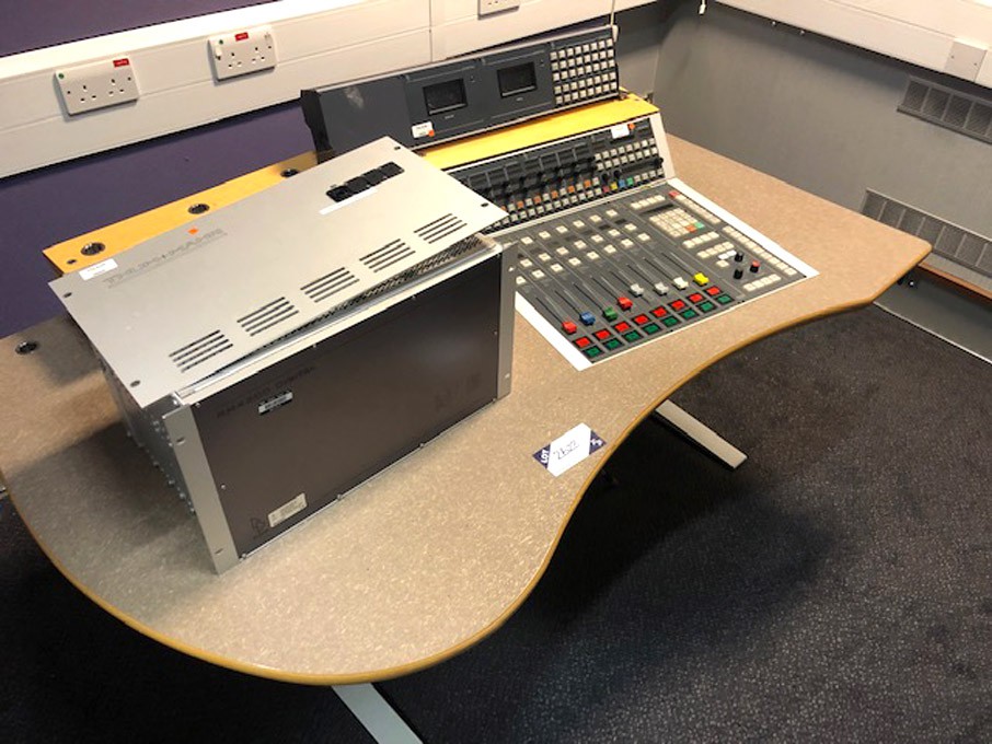 DHD RM4200 8 channel digital desk with equipment