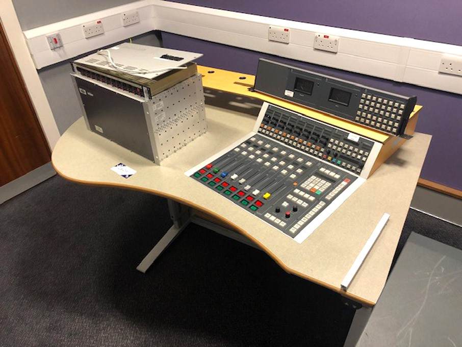 DHD RM4200 8 channel digital desk with equipment