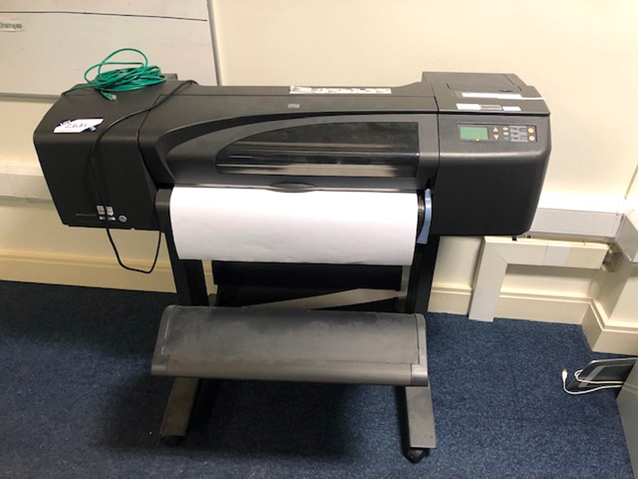 HP DesignJet 800 large format printer, network con...