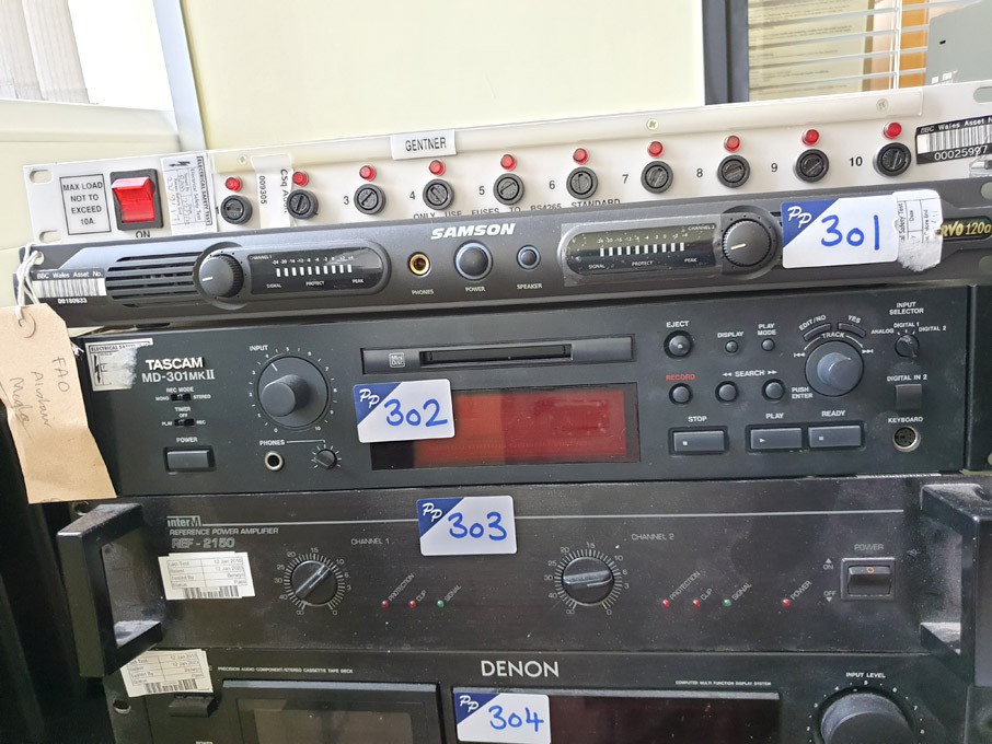 Samson RV0120a amplifier
