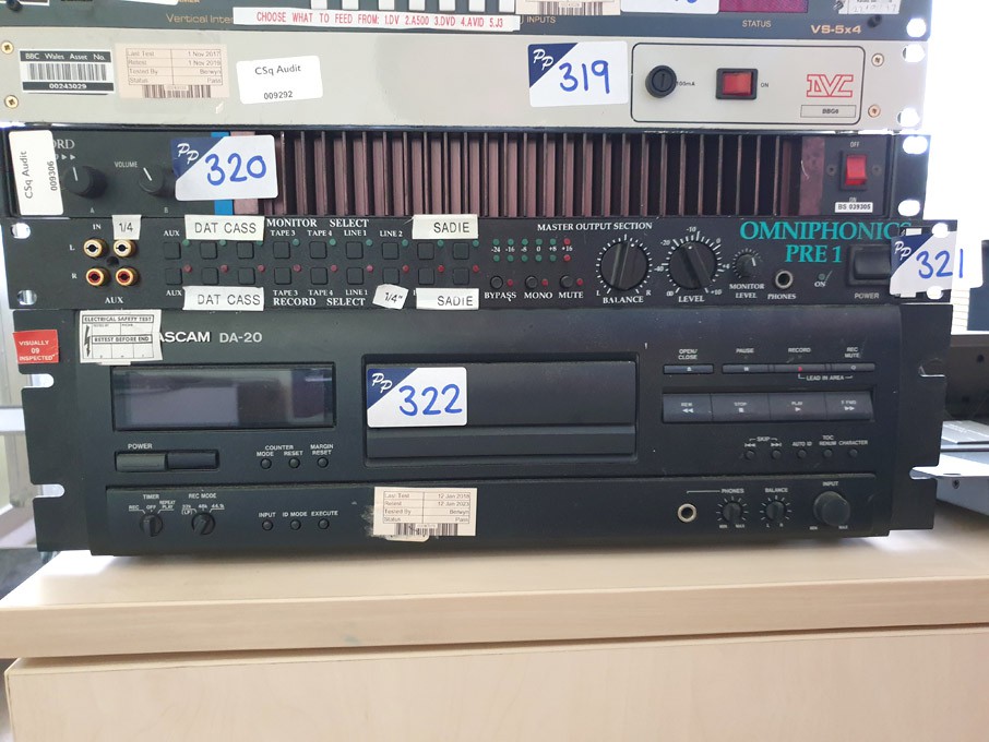 Omniphonics Pre1 multi format pre amplifier
