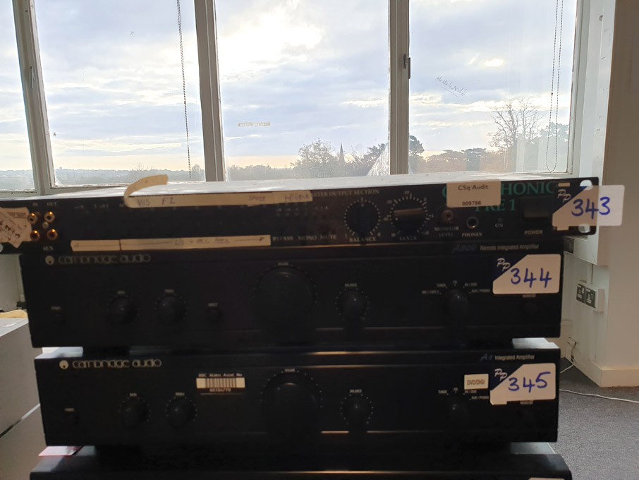 Cambridge Audio A500 remote integrated amplifier
