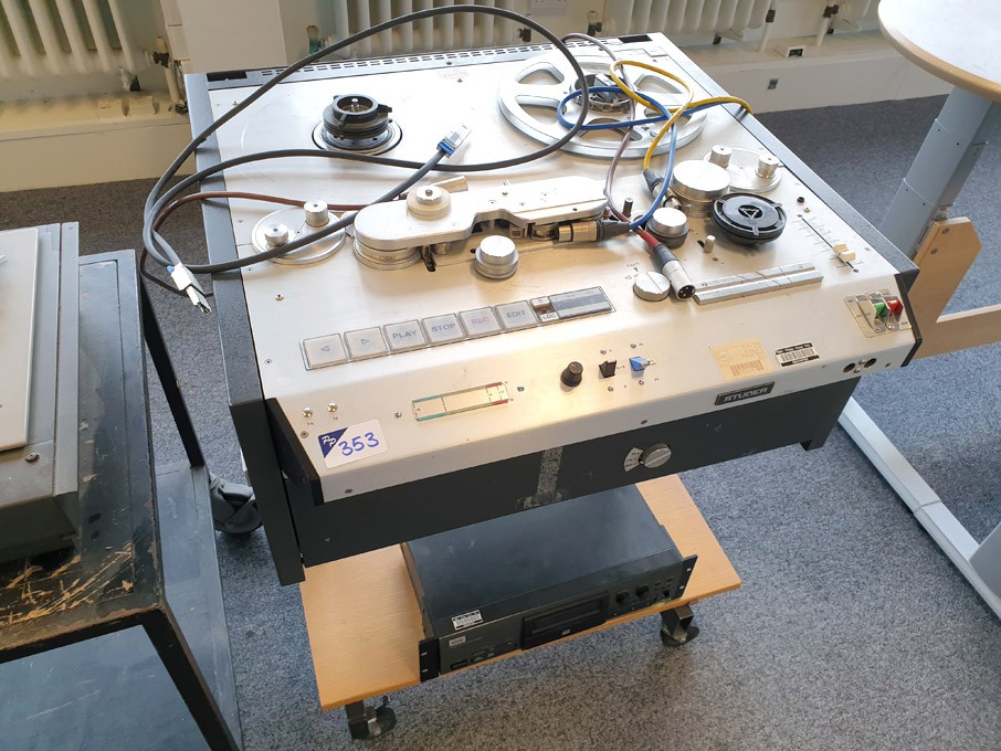 Studer A80RC MKII reel to reel tape machine