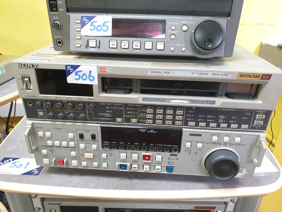 Sony DNW-A75P digital video cassette recorder