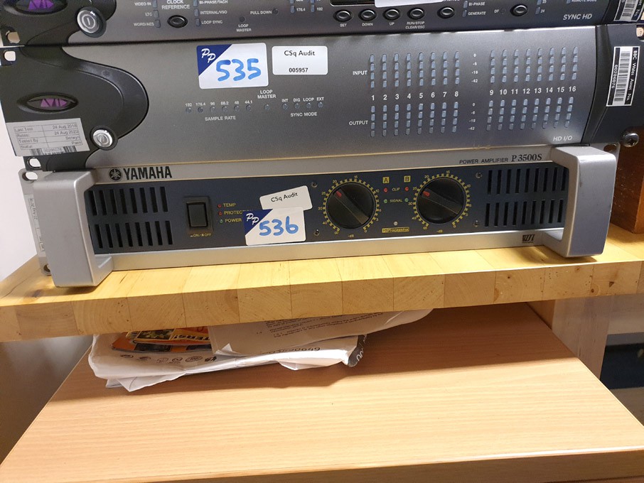 Yamaha P3500S SP-10 MKII power amplifier