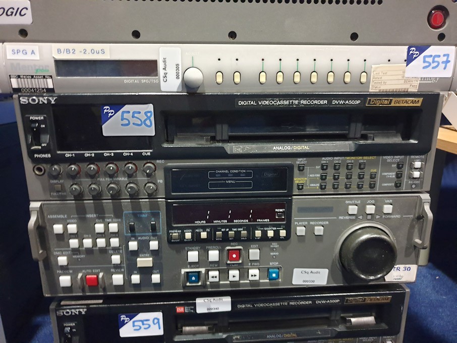 Sony DVW-A500P digital video cassette recorder