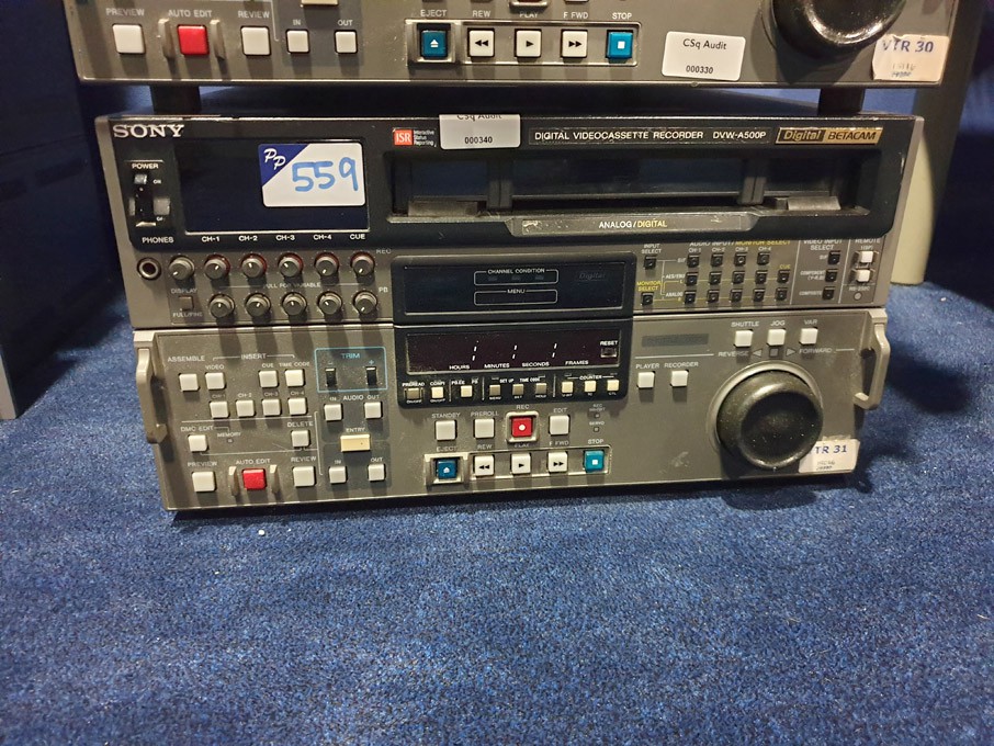 Sony DVW-A500P digital video cassette recorder