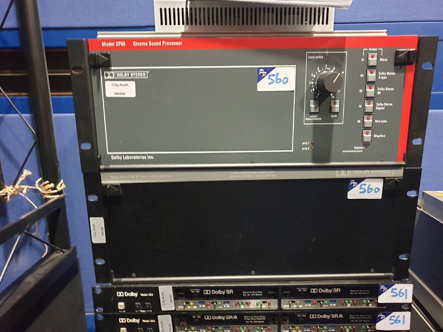 Dolby Laboratories CP65 cinema sound processor, DS...