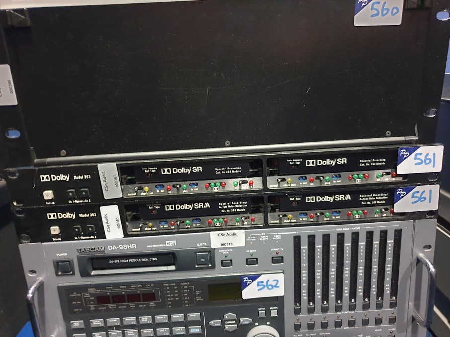 2x Dolby 363 spectral recording modules