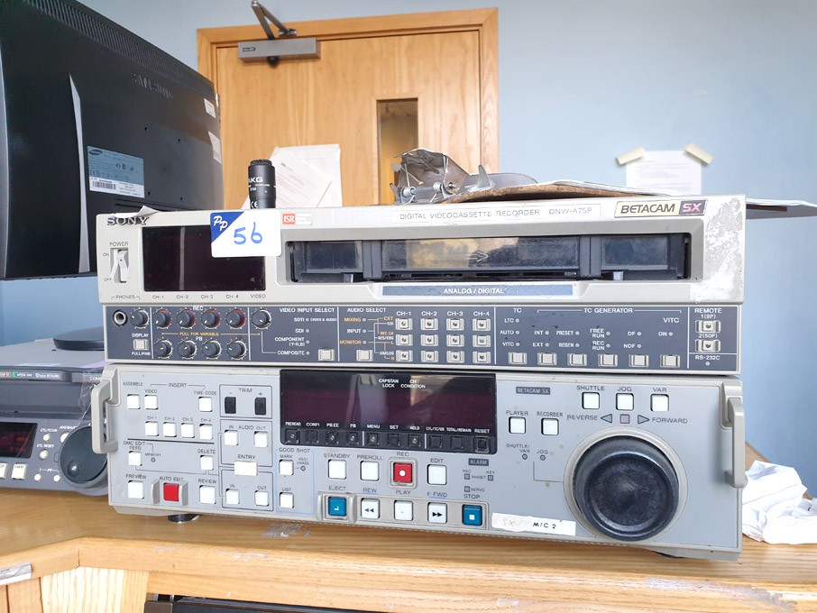 Sony DNW-A75P digital video cassette recorder