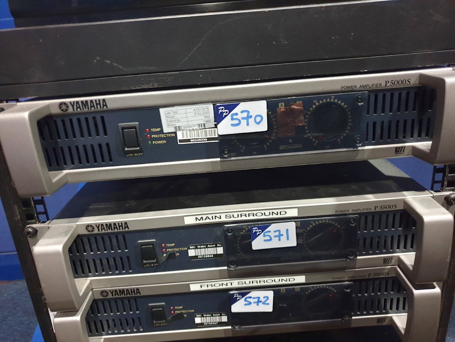Yamaha P5000S power amplifier