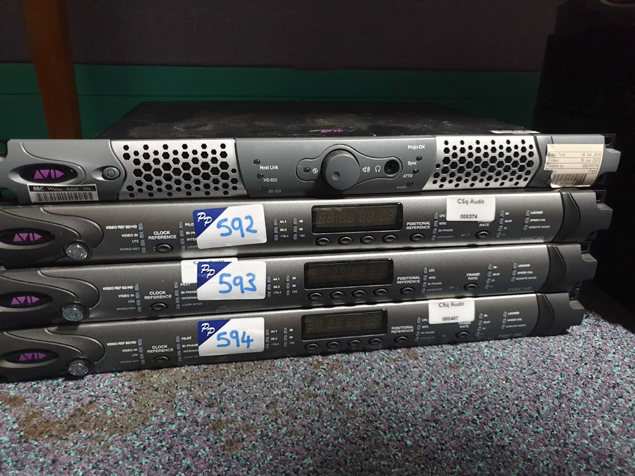 AMEND: Avid Sync HD master clock & sync g...