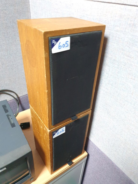2x Rogers LS3/5A monitor loudspeakers
