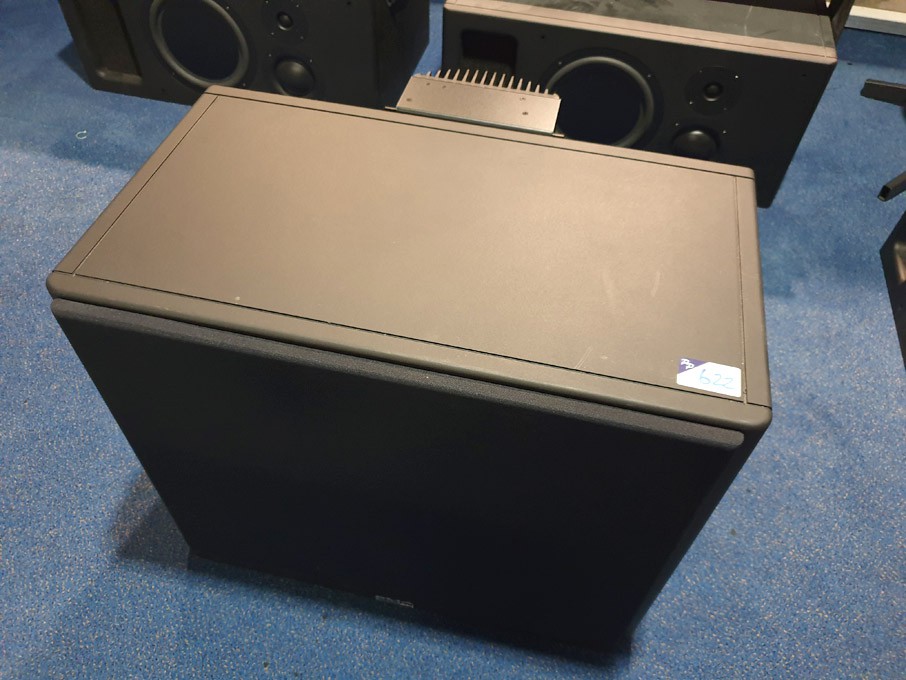PMC subwoofer with Bryston PowerPac 300 monaural a...