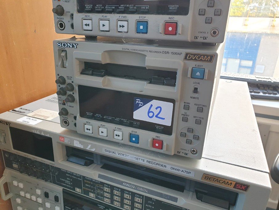 Sony DSR-1500AP digital video cassette recorder