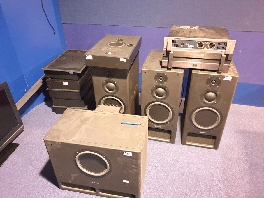 PMC full system set inc: 6x PMC wafer 2 wall speak...