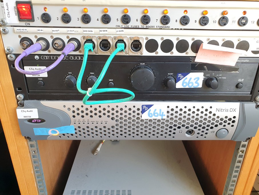 Avid Nitris DX breakout box