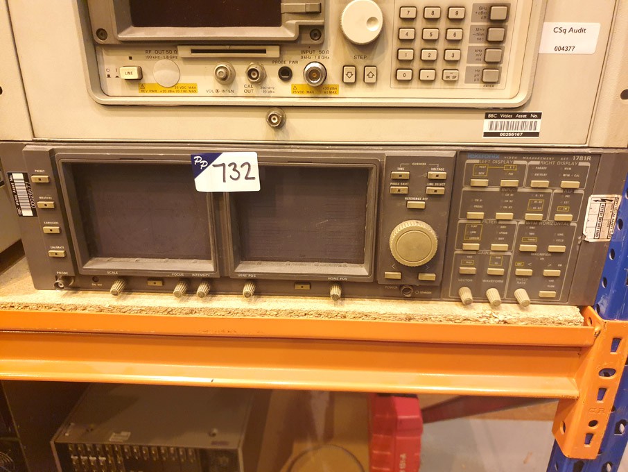 Tektronix 1781R video measurement set