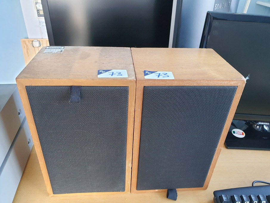 2x Rogers LS3/5A monitor loud speakers