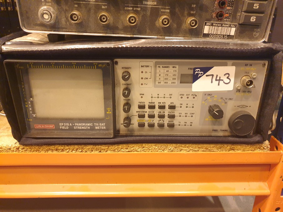 Unaohm EP315A panoramic TV / SAT field strength me...