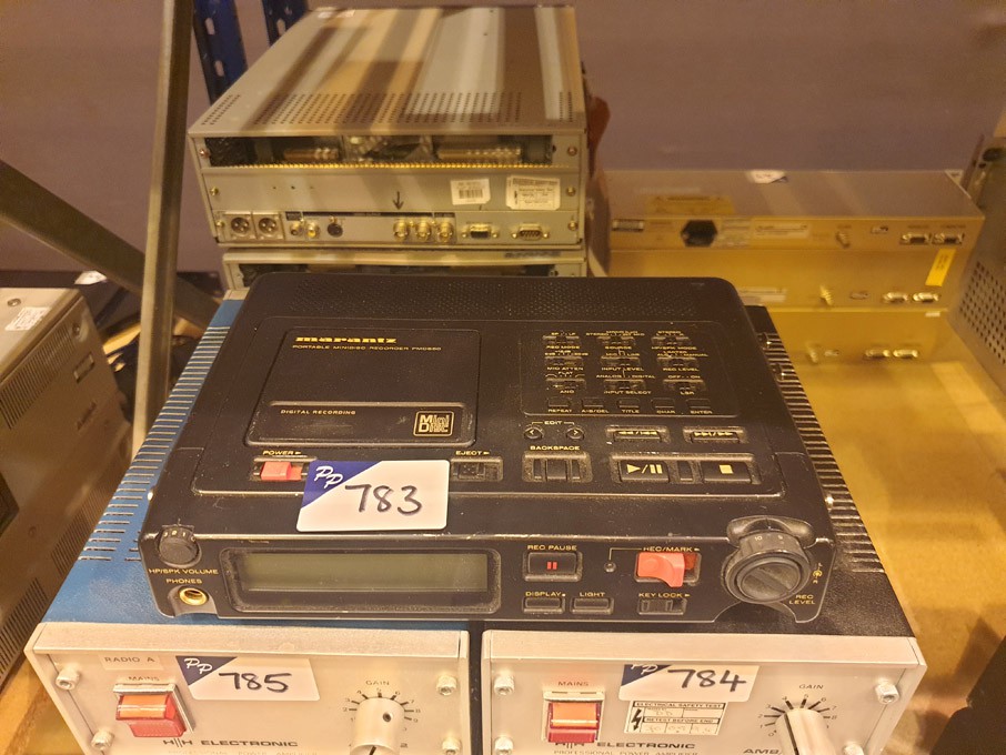 Marantz PMD650 portable mini disc recorder