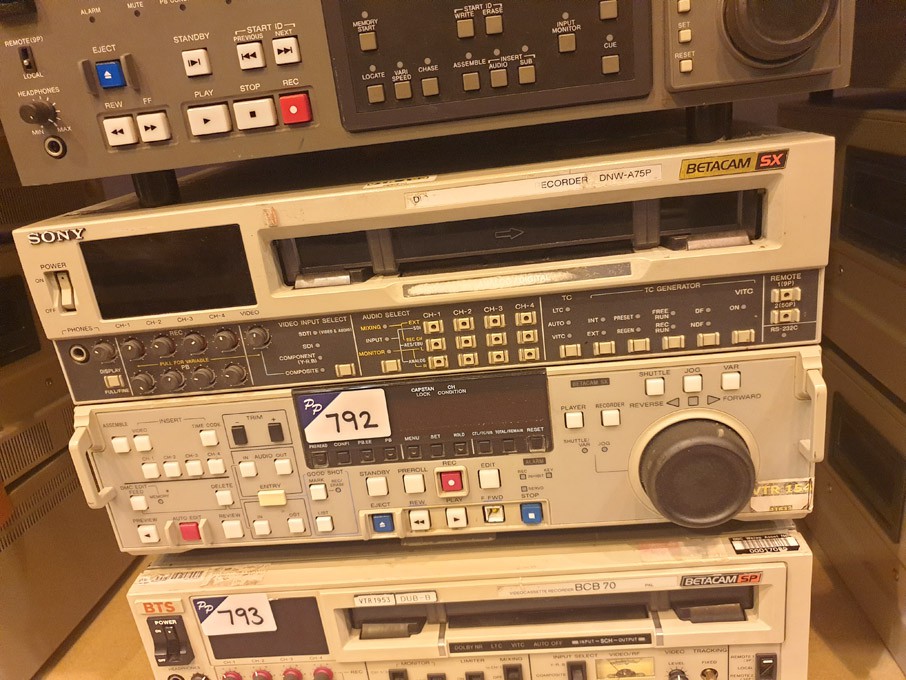 Sony DNW-A75P digital video cassette recorder, s/n...