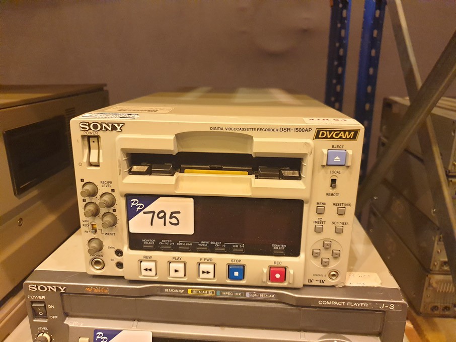Sony DSR-1500AP digital video cassette recorder
