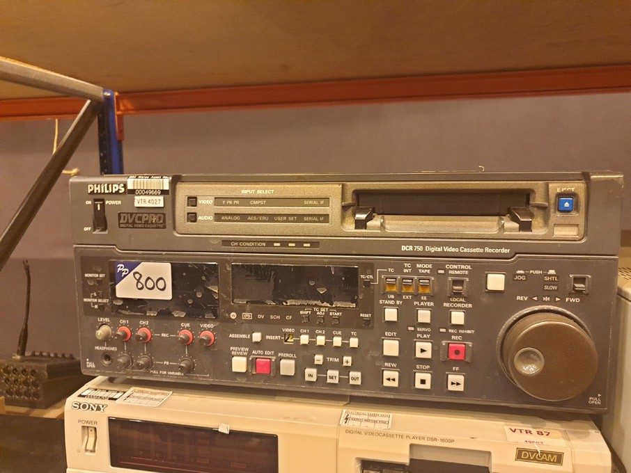 Philips DCR750 digital video cassette recorder