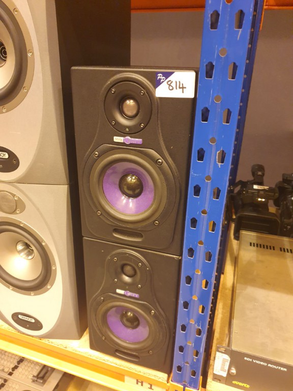 Pair HHB Circle 3A speakers, s/n A5838, A5839