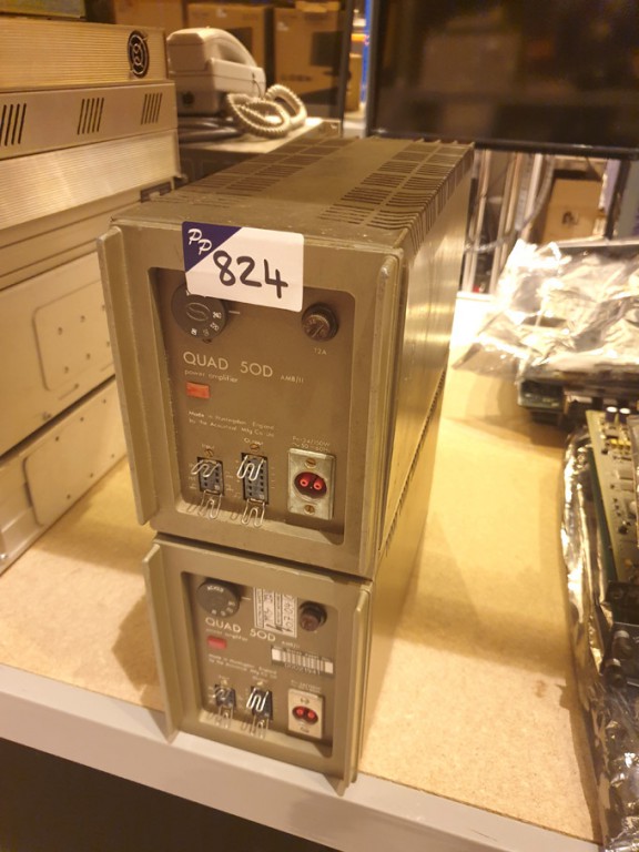 2x Quad 50D AMB/11 power amps