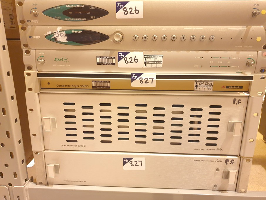 Vistek V5055 composite keyer, Grass Valley video p...