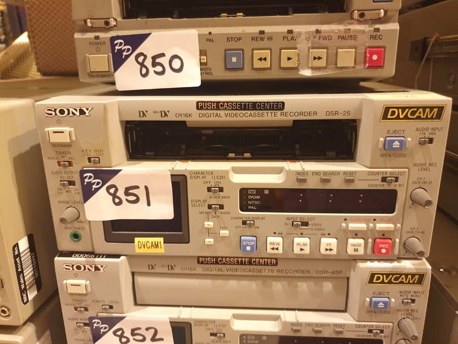 Sony DSR-25 digital video cassette recorder, s/n 2...