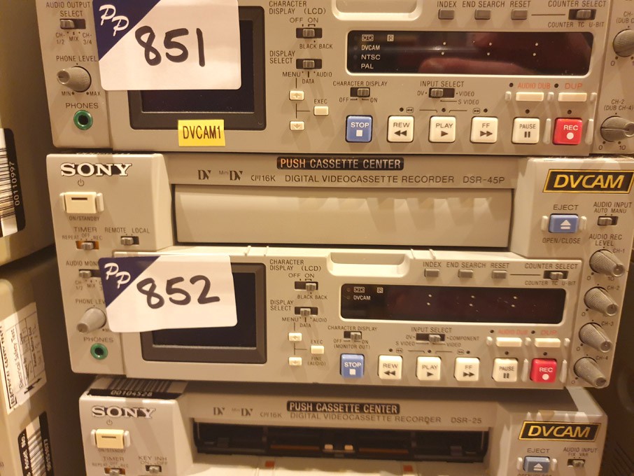 Sony DSR-25 digital video cassette recorder, s/n 2...