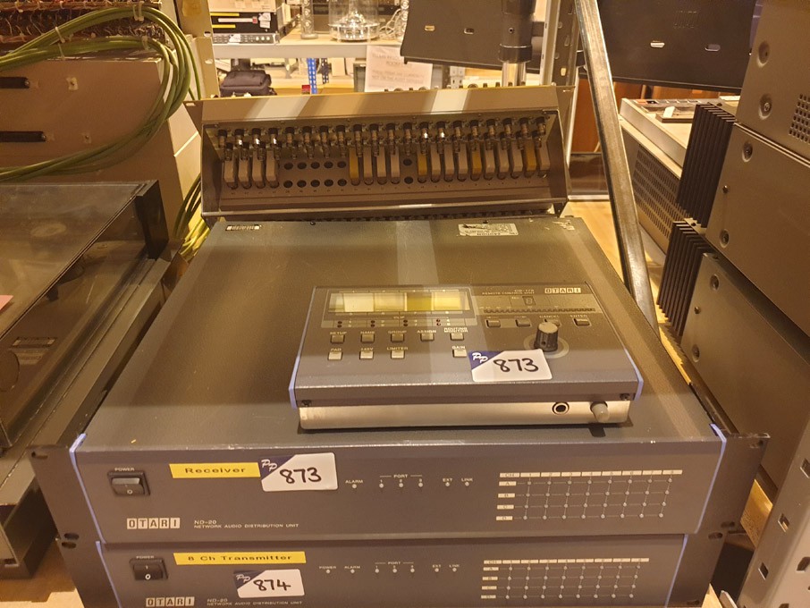 Otari CB-178 remote control unit, Otari ND-20 netw...