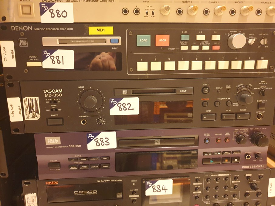 Denon DN-1100R mini disc recorder