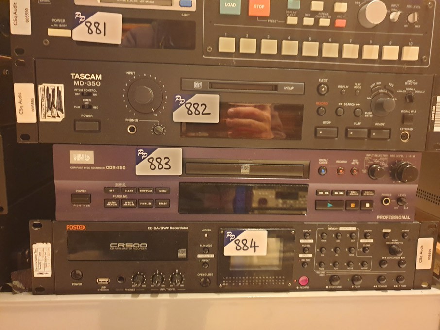 Fostex CR-500 CD-R/RW master recorder