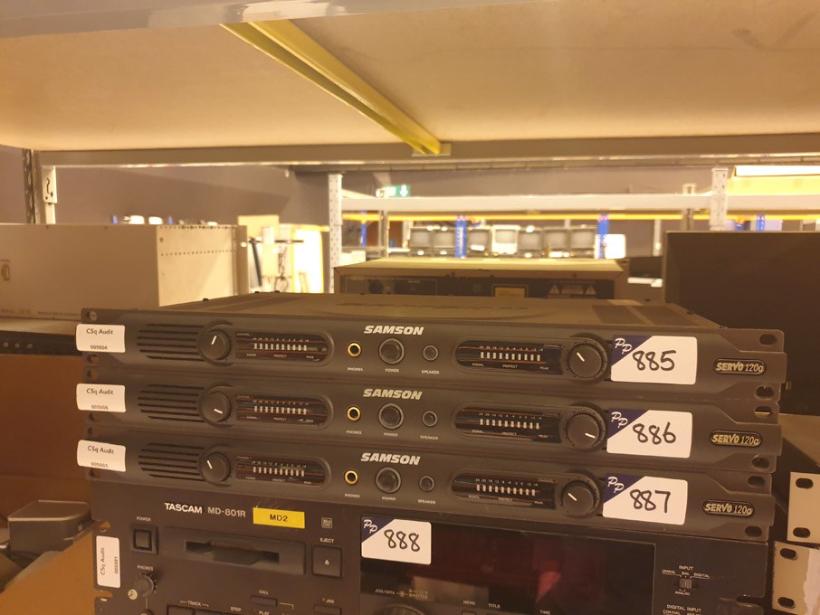 Samson Servo 120a power amplifier