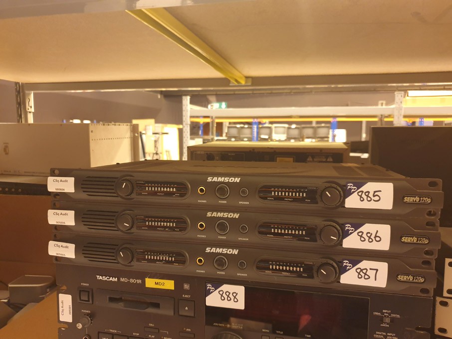 Samson Servo 120a power amplifier