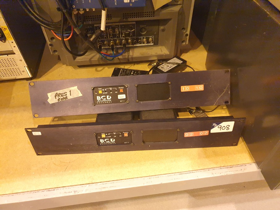 2x BCD ALT-1 soundman microphone amplifier