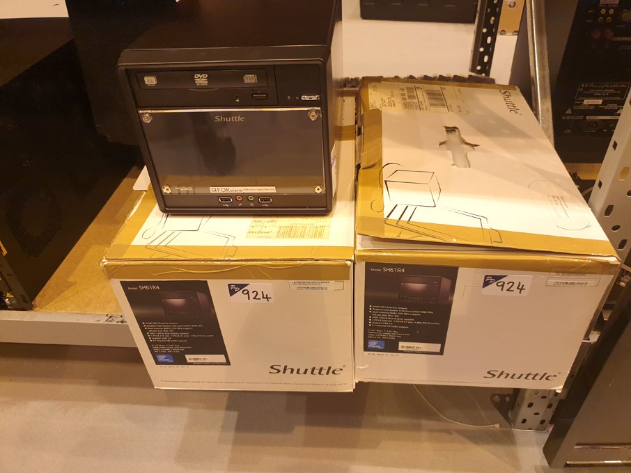 2x Shuttle SH61RA DVD multi recorders (boxed)