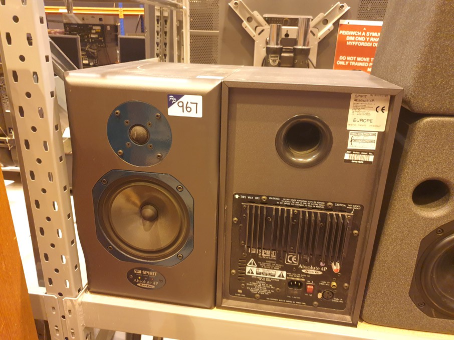 Pair Sprite Absolute 4P active loudspeakers