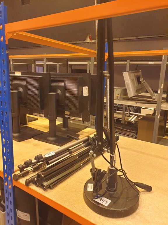 Vivanco VS335 camera tripod, microphone stand & ba...