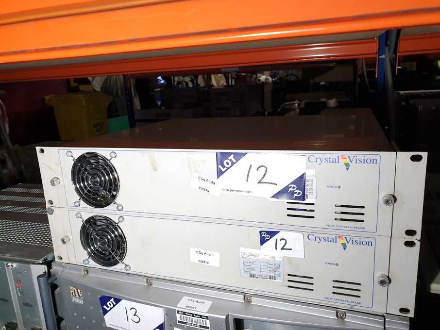 2x Crystal Vision FR2AV universal frames