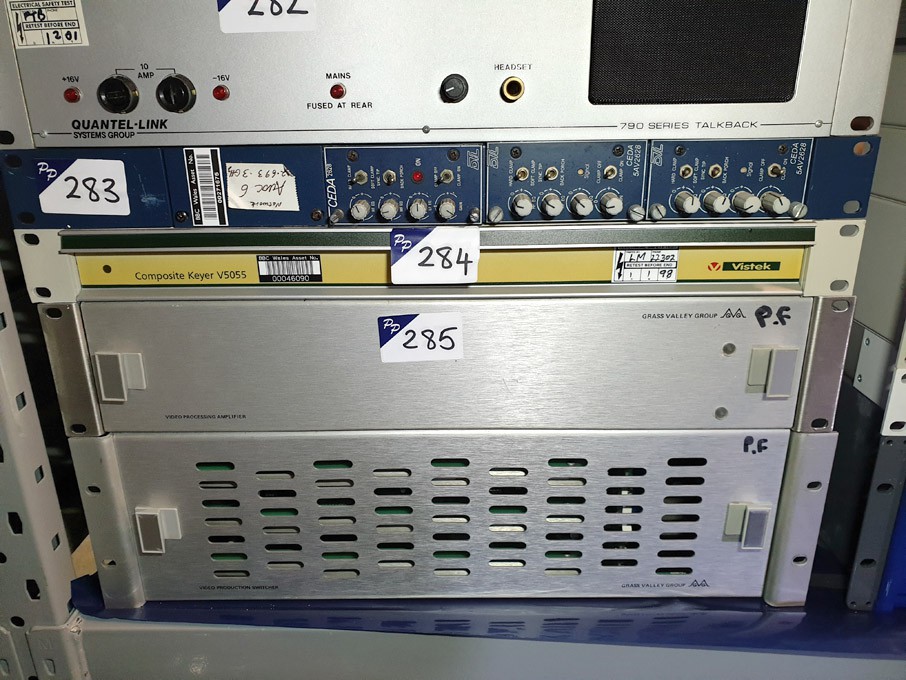 Grass Valley video processing amplifier, video pro...