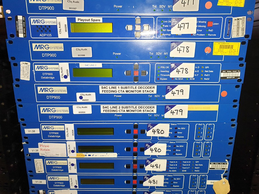 2x MRG Systems DTP900